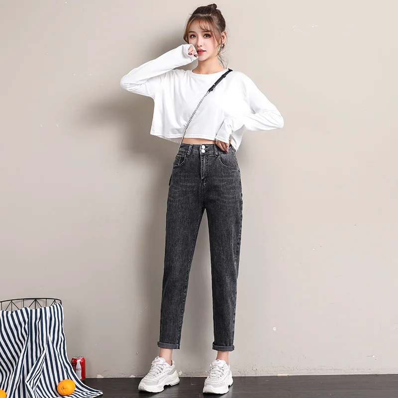 

2021 Oversize Pants For Girls Female Denim Trousers Baggy Mom y2k High Waist Women's Fashion Jeans