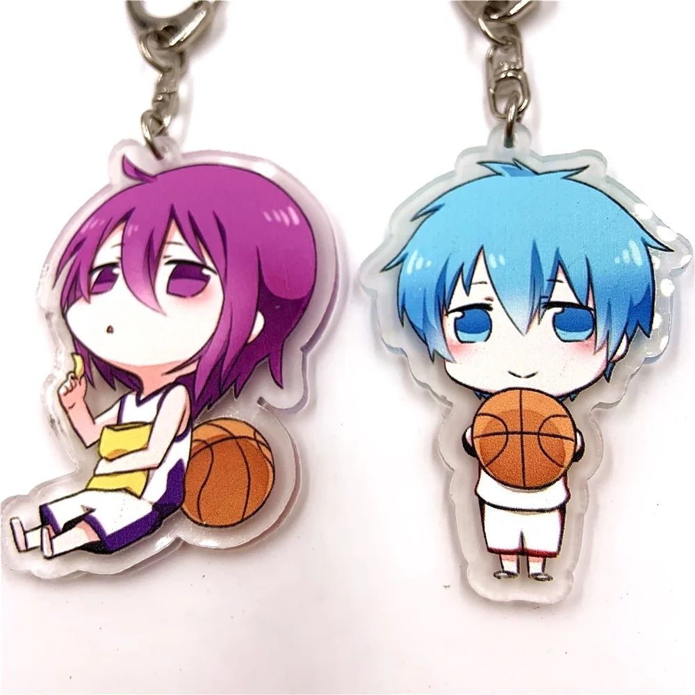 Куроко НЕТ КОРЗИНА акриловый брелок двусторонний кулон аксессуары для ключей