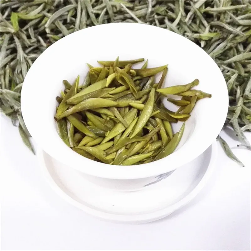 

5A High Quality Organic Bai Hao Yin Zhen White Tea Bai Hao Silver Needle White Tea Food Chinese Silver Needle Tea Gift Package