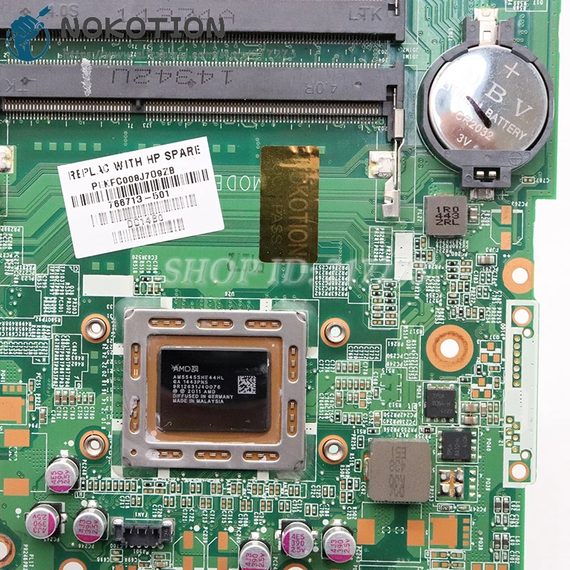 NOKOTION для ноутбука HP 15 15-P071NR 15-P материнская плата DDR3 DAY23AMB6C0 766713-501 766713-001 | Компьютеры