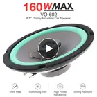 Универсальный автомобильный коаксиальный HiFi-динамик, 6,5 дюйма, 160 Вт, автомобильная аудиосистема, музыкальный стерео-динамик с полным диапазоном частот, s для автомобилей