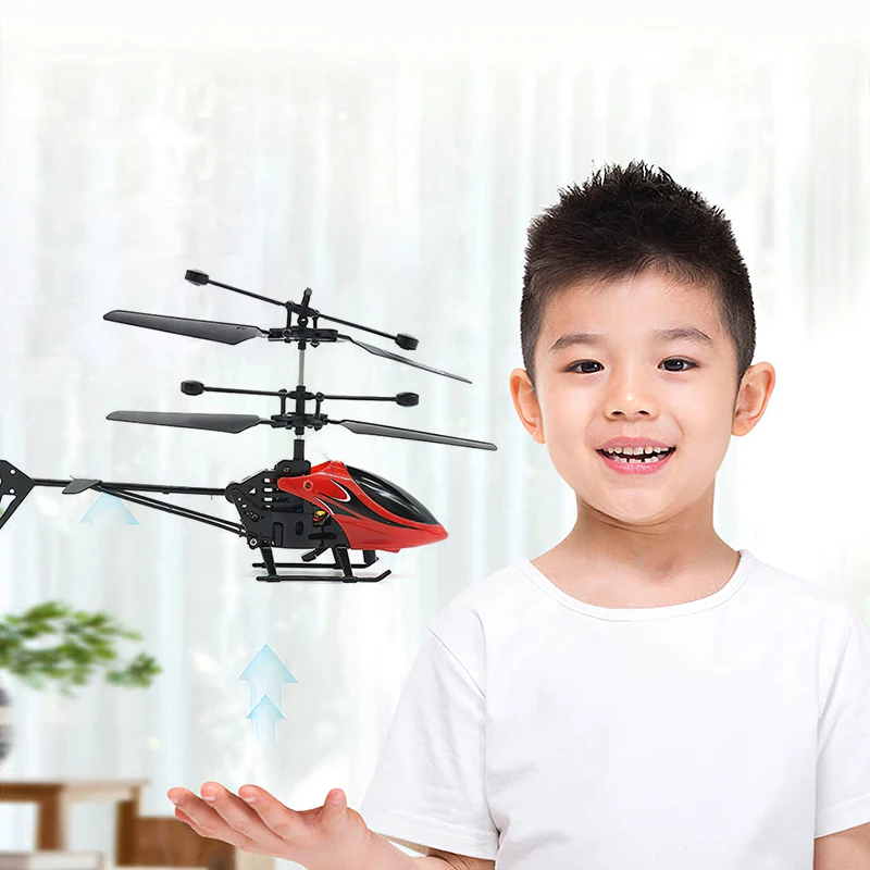 

Mini Small Drone Infrared Induction Drone Flying RC Helicopter For Kids Outdoor Toy Plane