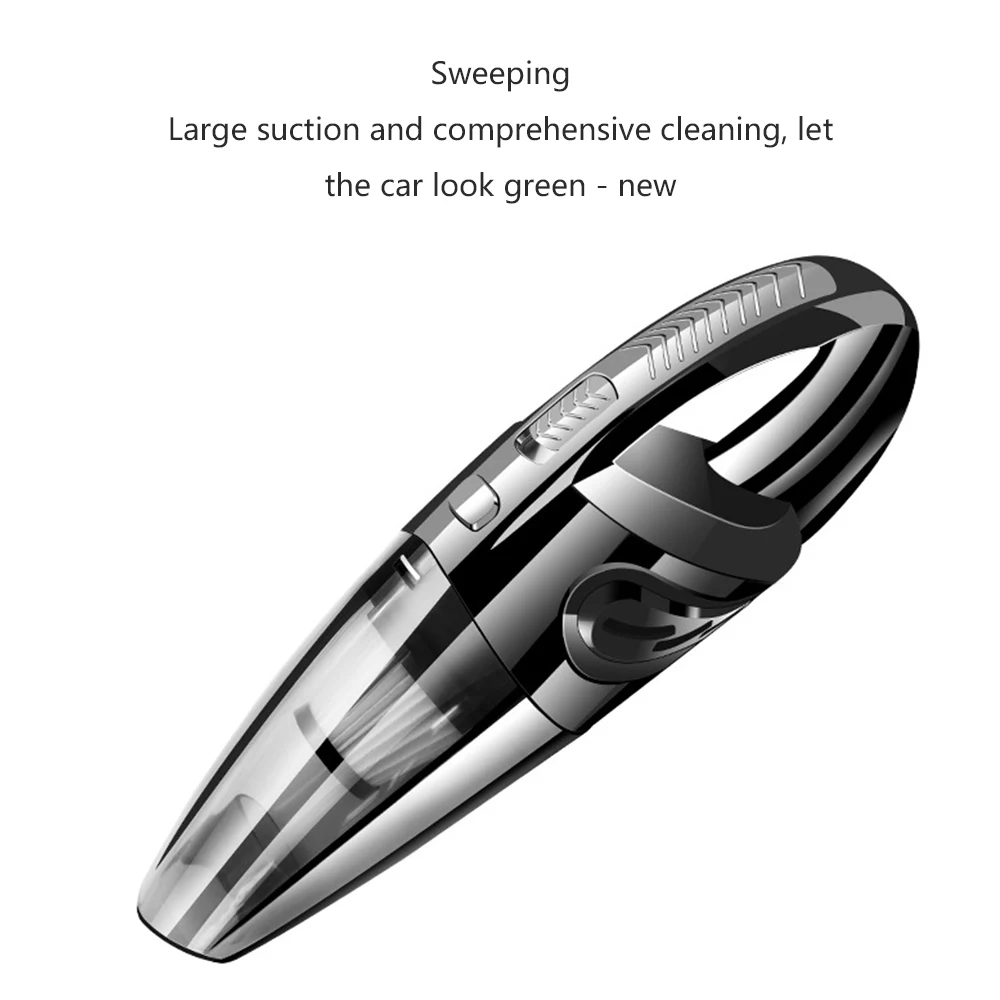 Мощный автомобильный пылесос 4800 па 12 В постоянного тока 120 Вт с сумкой кПа