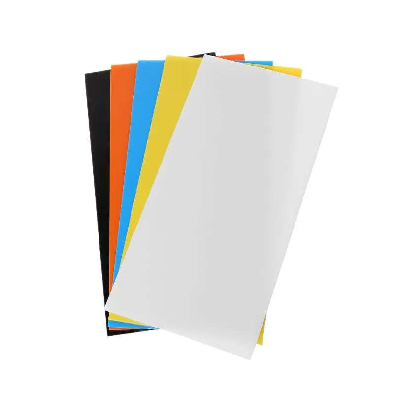 

10X20cm Board Colored Acrylic Sheet DIY Toy Accessories Model Making