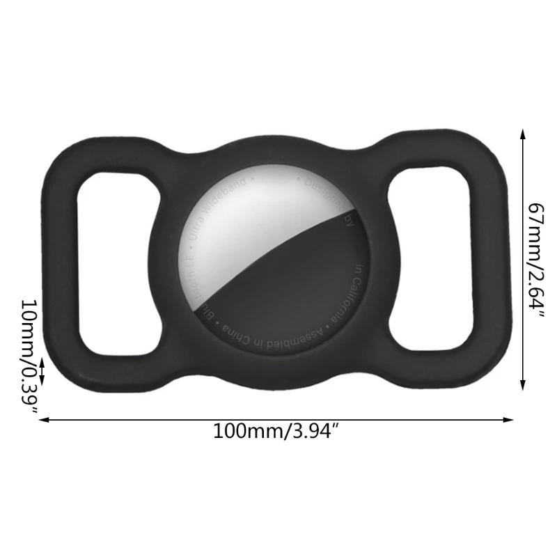 

Protective Case for Airtag Holder for Airtag Protector Case Pet Dog Cat Collar and Children's School Bag Anti-Lost