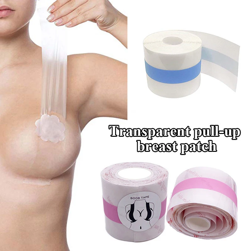 Boob Tape Booby Tape Strapless Bra Breathable Breast Lift Tape,Chest Supports Tape Invisible Adhesive Bra Body Tape,Push up Breast Lift Tape for Clothes Dresses