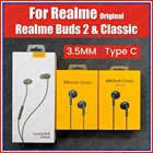 Наушники-вкладыши RMA1552001, 3,5 мм, для Realme 7 Pro, X50m, X7 Pro, X3, X2 Pro, XT 6S, 6i, C3
