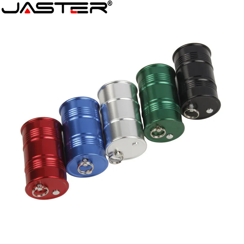 JASTER металлический масляный бак USB флеш-накопители масляная бутылка pendrive 64 ГБ 32 16 8