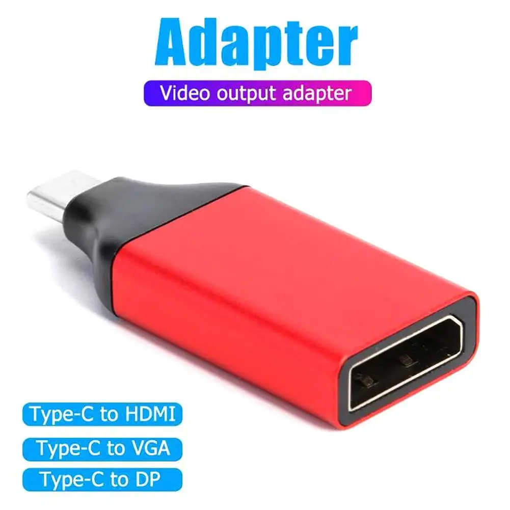 

Portable Mini Male to Female Type-C to DP Converter Adapter for Samsung MacBook