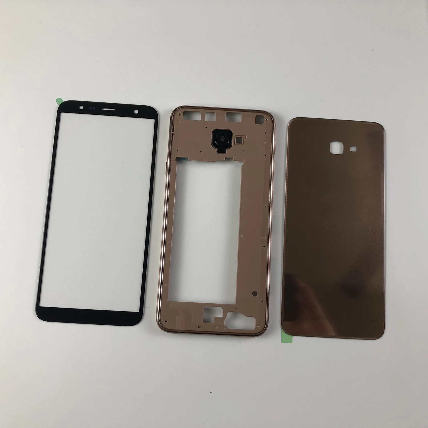 Для Samsung Galaxy J4 + 2018 плюс J415 J415F SM корпус средняя рамка задняя крышка дверь чехол