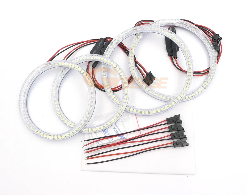 Ультра яркий SMD СВЕТОДИОДНЫЙ ангельские глазки набор колец Дневной светильник