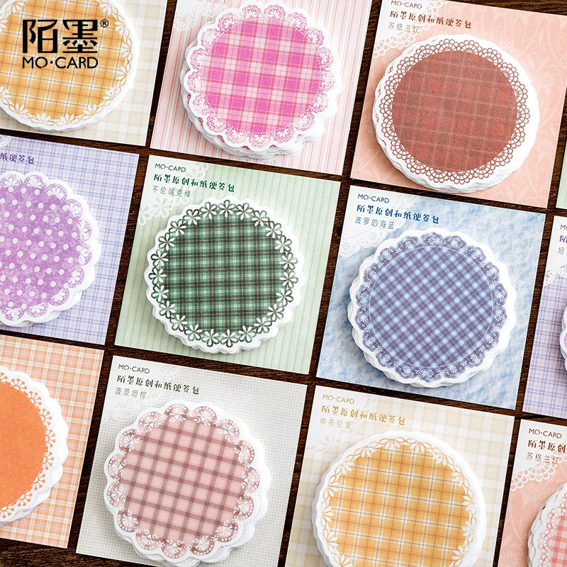 Kawaii милый кружевной фон 30 шт./упак. дневник-блокнот для заметок канцелярские
