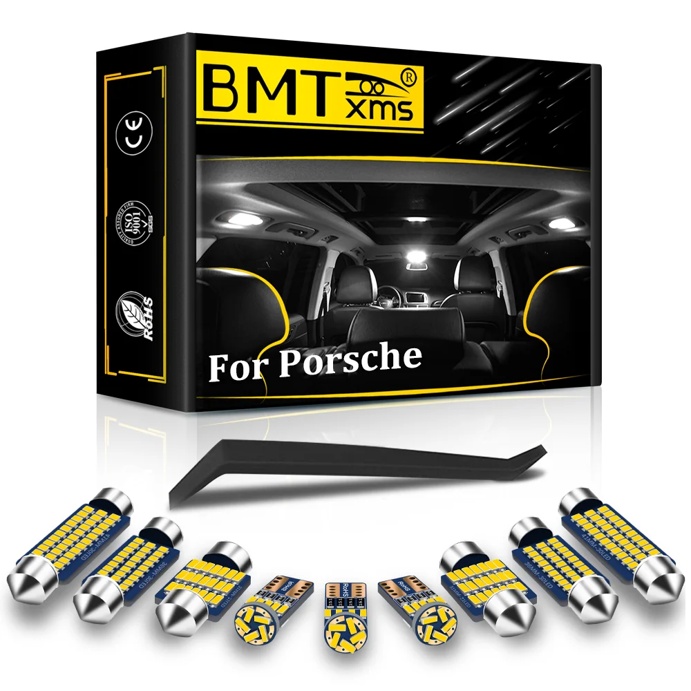 

BMTxms Canbus For Porsche Cayenne 9PA 92A 996 997 Boxster Cayman 986 987 981 Macan 95B Panamera 970 Car LED Interior Lamp