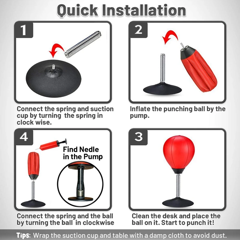 

Desktop Vent Fans You Boxing Ball Sucker Speed Ball Fitness Equipment Speed Boxing Ball Reaction Training