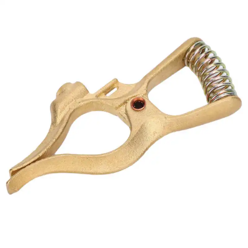 Дорожный зажим для электрода латунный заземления свободно Установка прочные