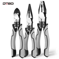 dtbd multi tool pliers crimping pliers wire stripper multi functional snap ring terminals crimpper electrician hardware tools