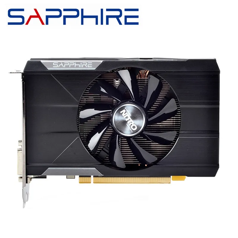 Видеокарта SAPPHIRE R9 370 2G графическая карта AMD Radeon GDDR5 экран для ПК компьютерных игр