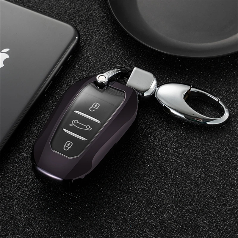 Все включено мягкий TPU чехол для ключей автомобиля Citroen C4 кактус C5 C3 C4L peugeot 508 2008 3008 408 флип-пульт дистанционного управления защитный брелок