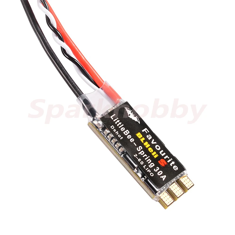 4 шт littlebee spring 30a esc любимый blheli s 2 6s lipo esc поддерж