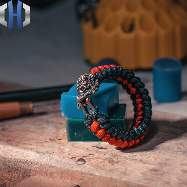 Koop Originele Paraplu Touw Geweven Armband Gepersonaliseerde Outdoor Armband Edc Armband Survival Armband