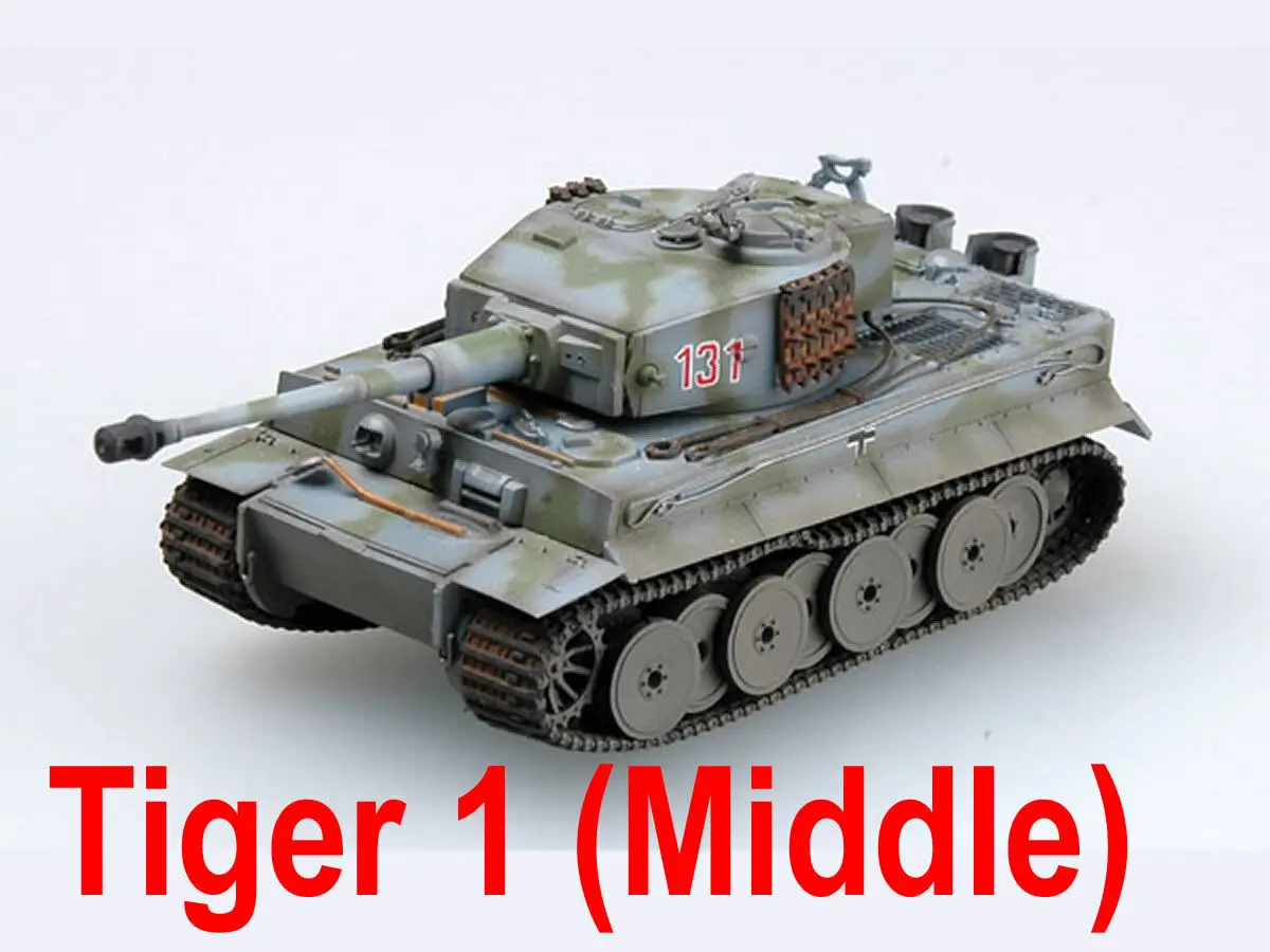 

Trumpeter 36216 1/72 Tiger 1 Tank (Middle)-sPzAbt.101, Normandy 1943 Model Car TH07796-SMT6