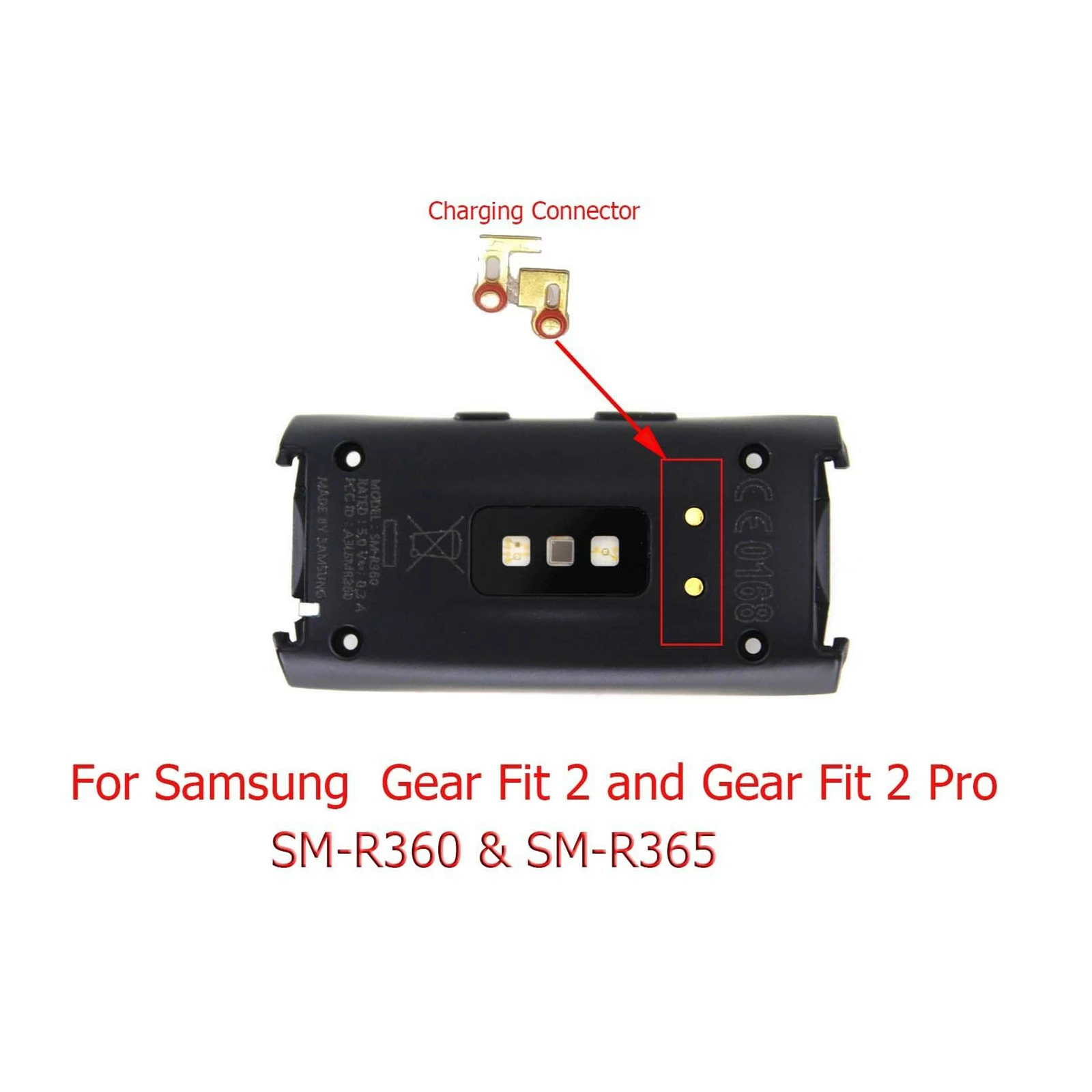 Разъем для зарядки R360 R365 Замена Samsung Gear Fit 2(SM-R360) /Fit2 Pro (SM-R365) аксессуары умных часов