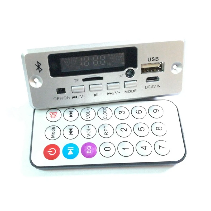 Power amplifier MP3 Decoder Module Bluetooth USB DIY Decoding board Hands free calls with Remote Control|mp3 decoder|mp3 decoder modulemodule