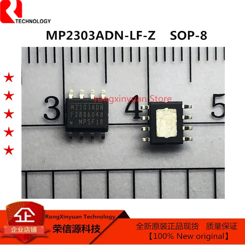 Понижающий преобразователь MP2303ADN-LF-Z, 5 шт./лот, SOP-8 MP2303ADN-Z mp2303даже MP2303A 3A/28 в, выпрямленный, оригинал