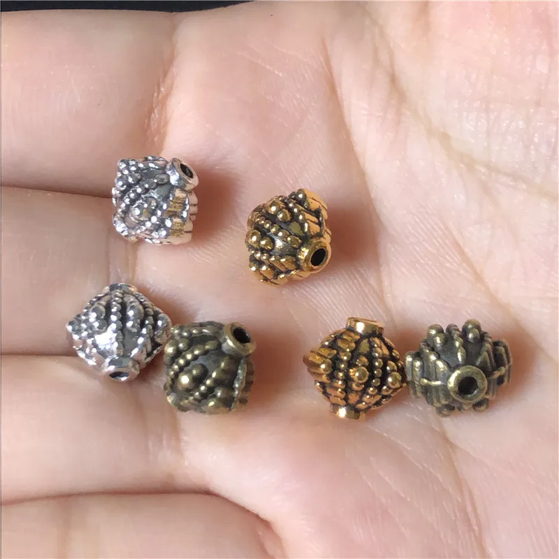 15pcs 10mm irregular perforated beads for jewelry making DIY handmade bracelet necklace prayer accessories wholesale | Украшения и