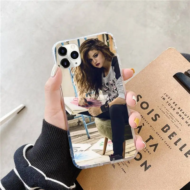 

selena gomez Phone Case for iPhone 11 12 mini pro XS MAX 8 7 6 6S Plus X 5S SE 2020 XR