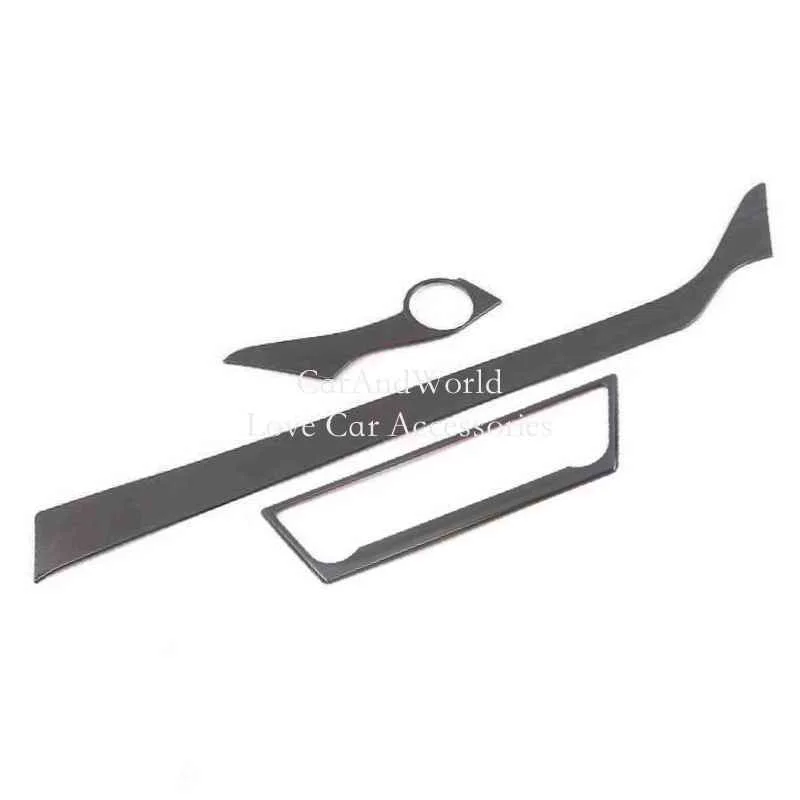 

For Changan Eado XT 2018 2019 Stainless Steel Center Console Panel Dashboard Frame Trims Cover Garnish Car Interior Accessories