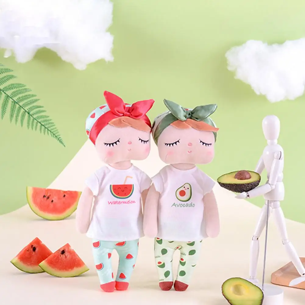 Мягкая Плюшевая Кукла для девочки игрушки из ткани серия милых фруктов 13 дюймов