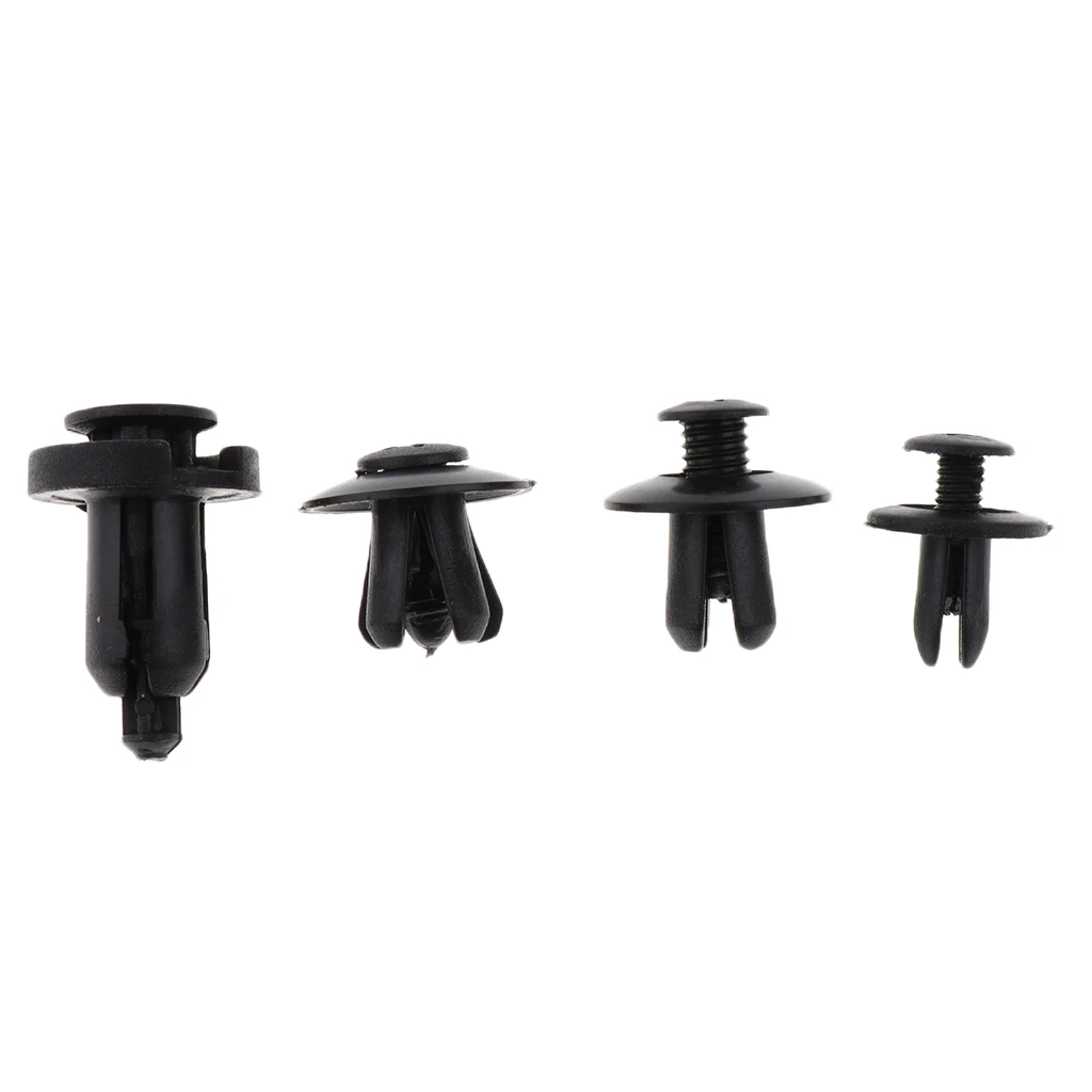 100 шт. заклепки бампера для салона автомобиля фиксатор зажим 12 типов|Тюнинговые