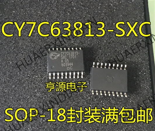 10 шт./лот CY7C63813 CY7C63813-SXC лапками углублением SOP-18 USB чтения карт IC новый в наличии |