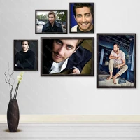 canvas painting actor wall art jake gyllenhaal posters and prints wall pictures for room decoration home decor customizable