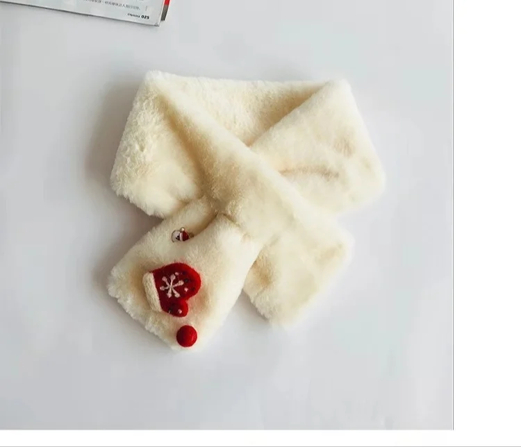 Новый детский шарф плюшевый супер мягкий Рождественский милый комбинезон