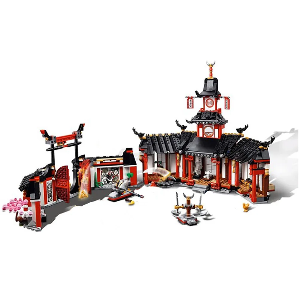 Новинка 2019 года: конструктор ниндзя Детский Monastery Of Spinjtzu Ninjagoes детские игрушки