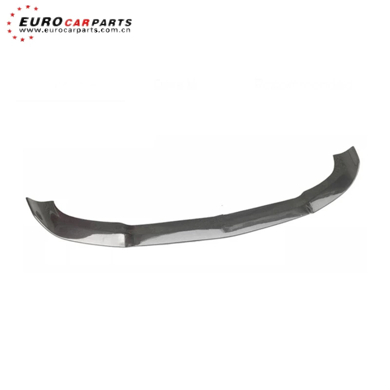 E63 front lip fit for MB E-class W212 2014-2016year to B-style E850 carbon fiber spoiler | Front Skirt