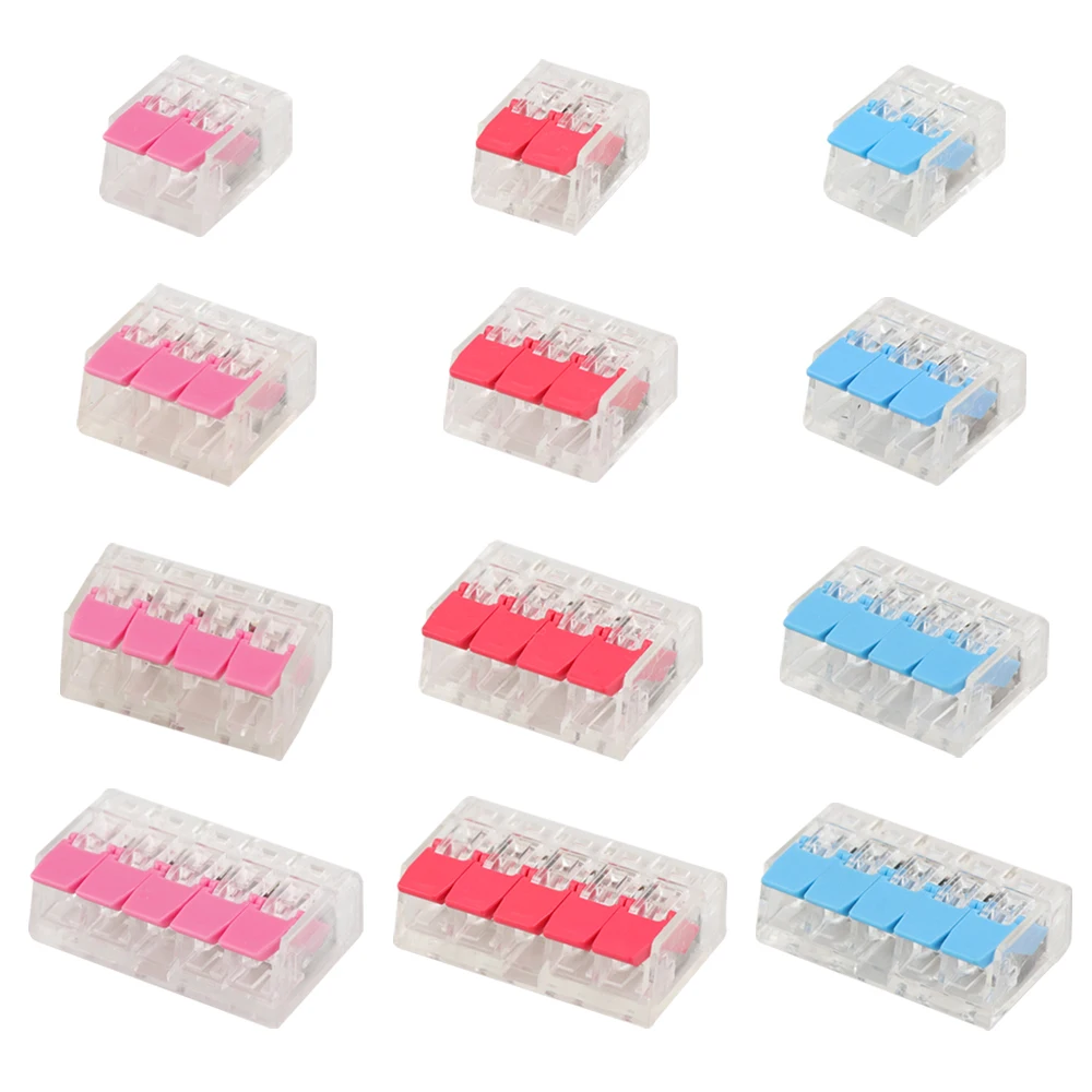 Соединитель для проводов быстрый соединитель Универсальные Компактные клеммы