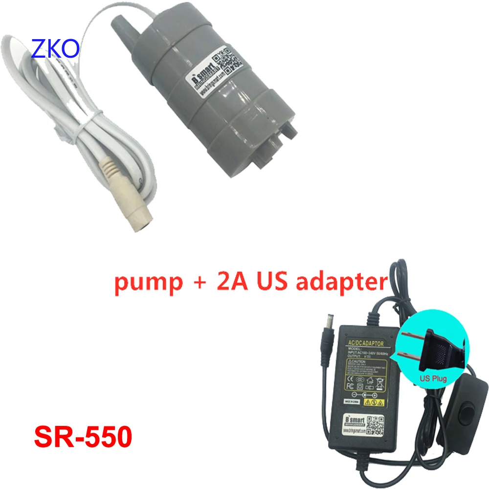 

High lift 5M 12V 24V high pressure DC submersible pump 600L / H 1000L / H micro motor straight slotted cutting rhinestone pump