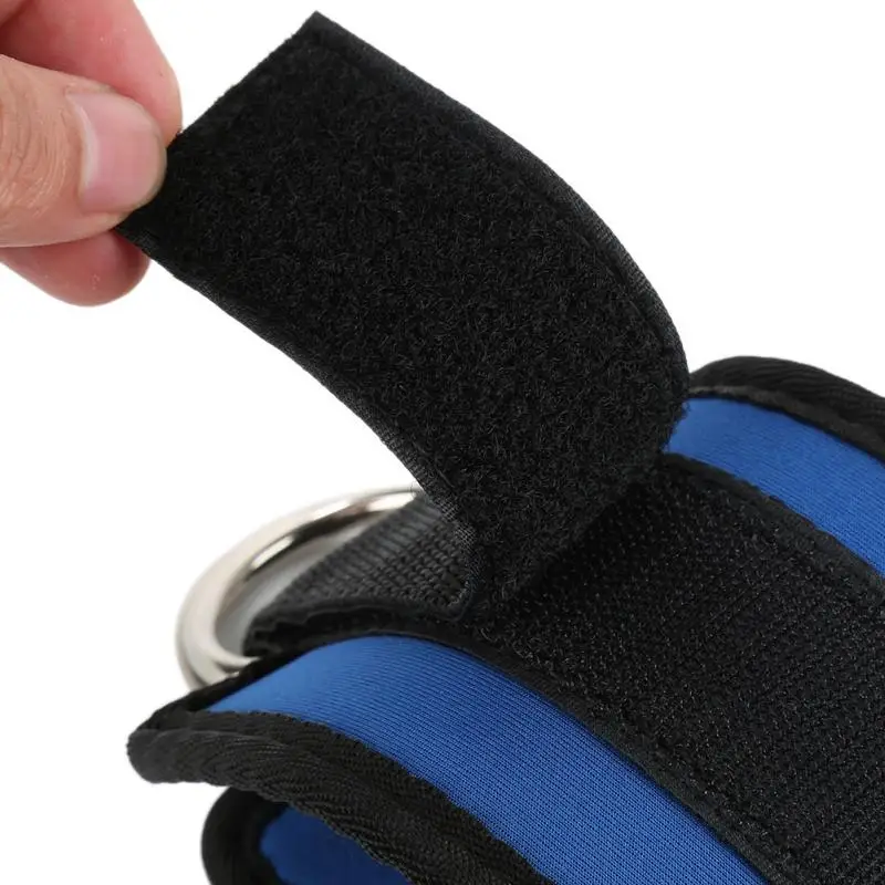 

1pcs D-Ring Ankle Anchor Strap Belt Gym Cable Attachment Thigh Leg Strap Lifting Fitness Exercise Band Elastica Fitness