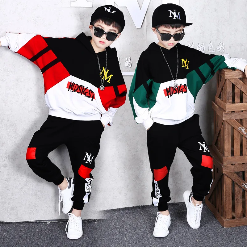 

Boys Clothes Set New Spring Autumn Children Clothing Boys Casual Sports T-shirt Pants Set Outfit Kids Clothes Suit Tracksuits