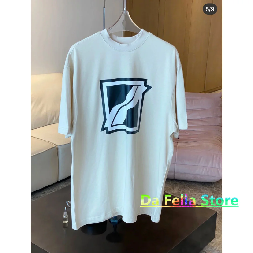 

2021SS WE11DONE T-shirt Summer Men Women 1:1 High Quality Classic Mark Printed Welldone Tops Oversize Tee Short Sleeve