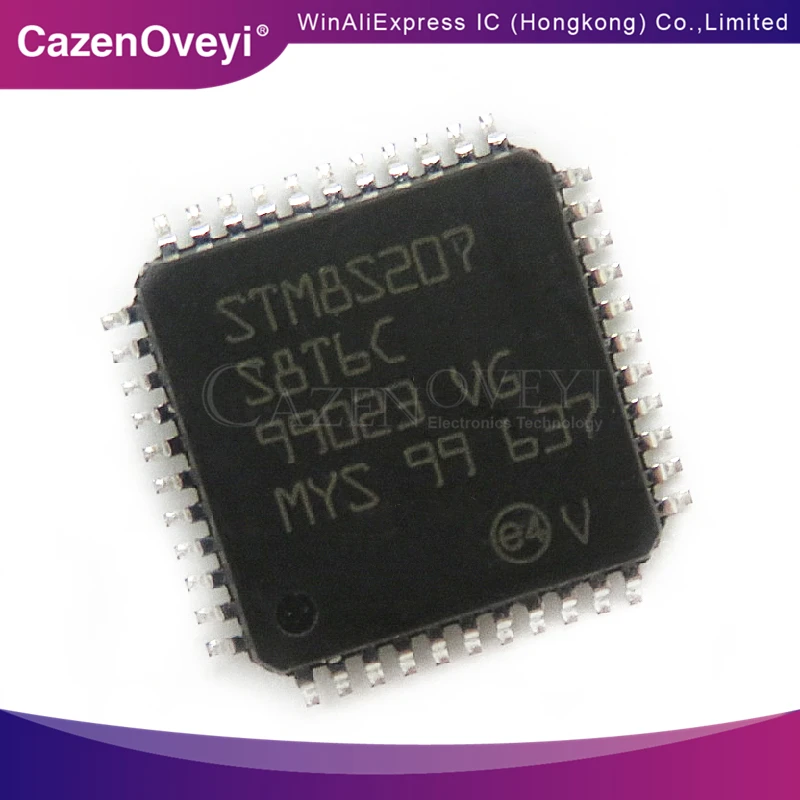 

5 шт./лот STM8S207S8T6C STM8S207S8T6 STM8S207SBT6C STM8S207SBT6 LQFP-44 в наличии