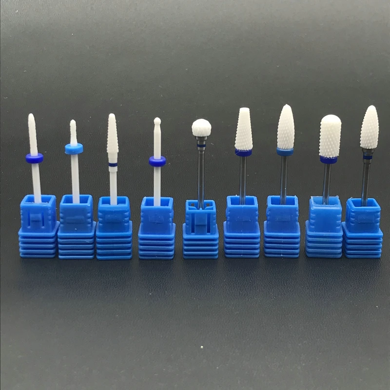 1 шт. белые керамические фрезы для маникюра и педикюра очистки кутикулы|Жидкость