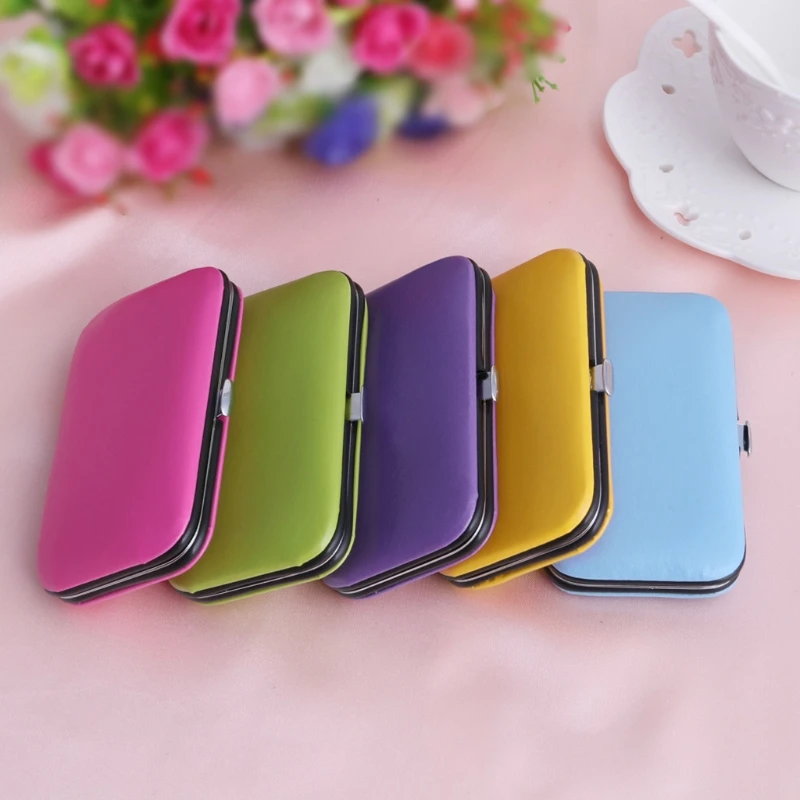 Горячая Распродажа 7 шт. маникюрный набор для ухода за ногтями Маникюрный