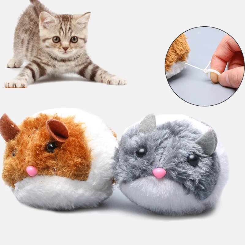 Интерактивные игрушки для кошек милые домашние животные котенок забавная крыса