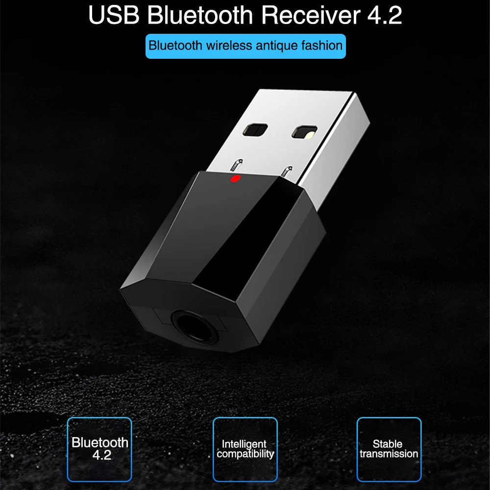 3 5 мм мини usb стерео беспроводной Bluetooth приемник автомобильный аудио MP3