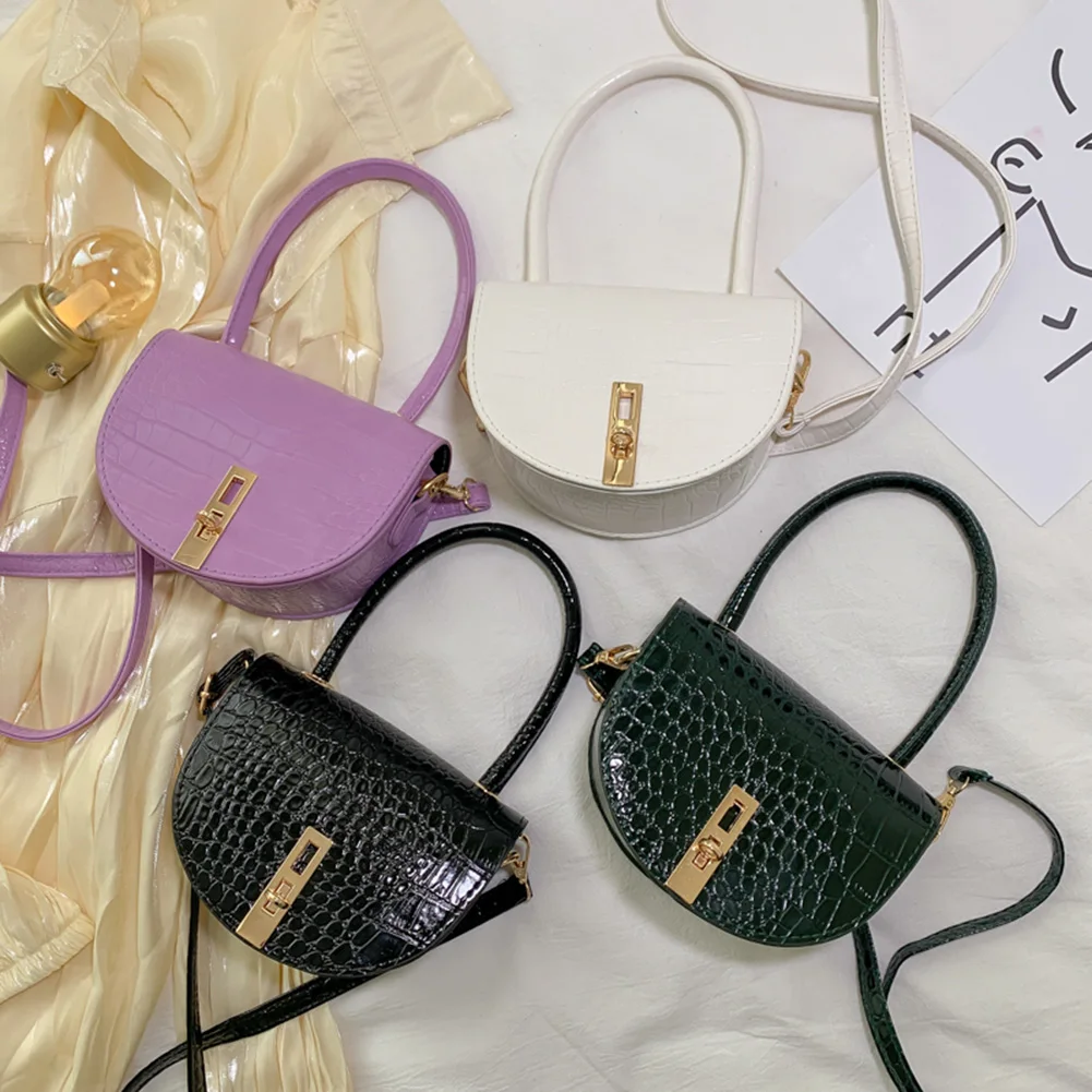 

Модная Изысканная сумка для покупок, популярные простые женские повседневные сумки, Женская Ретро сумка через плечо с крокодиловым узором