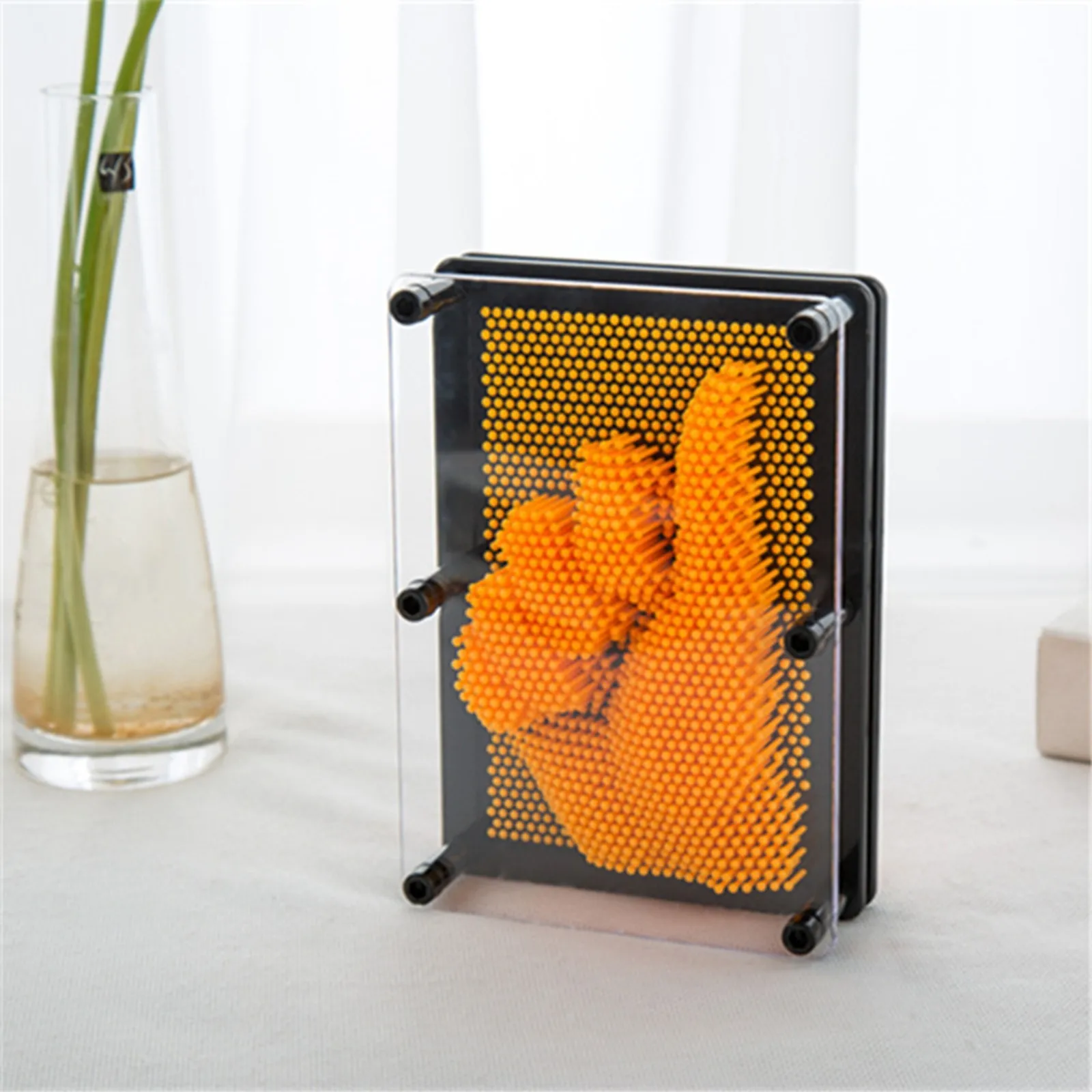 3d Clone Fingerprint Needle Painting Novelty Toys Colour Antistress Funny Anti Stress Interesting Children Toy Антистресс | Игрушки